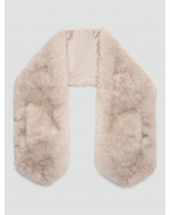 Шарф Manuela из искусственного меха, Light Beige Mango