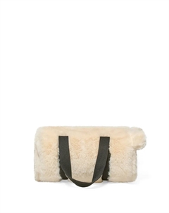 Спортивная сумка с изображением медведя, светло-бежевый Сфера