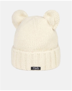 Зимняя шапка Bear Ears, бежевый Tous