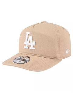 Мужская светло-бежевая кепка Los Angeles Dodgers Cam 19TWENTY с регулируемой посадкой New era