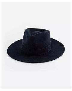 Шляпа Miller Classic Fedora с замшевой лентой для стильных мужчин, синий Gigi pip