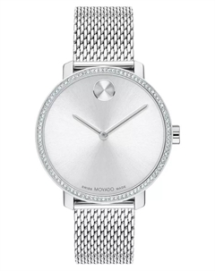 Женские часы Swiss Bold Shimmer с браслетом из нержавеющей стали, 34 мм Movado