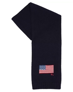 Шарф RL Flag, синий Polo ralph lauren