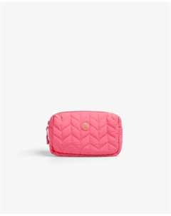 Детская косметичка с застежкой-молнией и передним патчем, розовый Scalpers