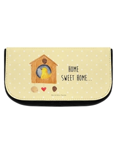 Косметичка, желтый пастельный Mr. & mrs. panda