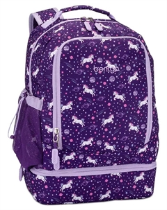 Детский 2-в-1 рюкзак и сумка для ланча с принтом - Unicorn Bentgo