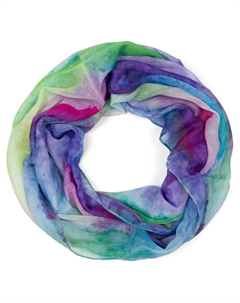 Шарф, цвет violett/grün/blau Stylebreaker
