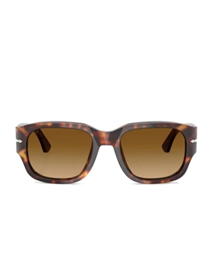 Солнцезащитные очки в квадратной оправе, коричневый Persol