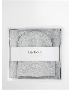 Подарочный набор Winona: шапка-бини и шарф, Light Grey Barbour