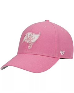 Big Girls Pink Tampa Bay Buccaneers Rose MVP Регулируемая кепка '47 brand