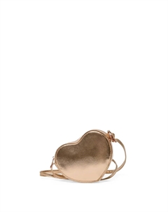 Сумка с блестящим сердцем, золотой Сфера