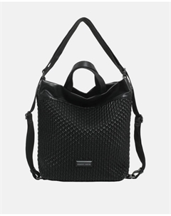 Рюкзак-трансформер из ПУ, черный Robert pietri