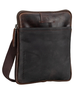 Сумка через плечо Brick Lane Marcus Shoulderbag XSVZ1, темно коричневый Strellson