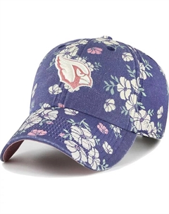 Женская регулируемая кепка Arizona Cardinals Primrose Clean Up в темно-синем цвете '47 brand
