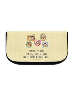 Косметичка, желтый пастельный Mr. & mrs. panda