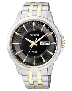 Мужской двухцветный браслет из нержавеющей стали 41 мм Citizen