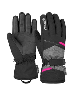 Перчатки, цвет blck/blck melang/pink glo Reusch