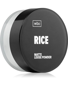 Матирующая пудра на основе рисовой пудры, 5,5 гр Wibo