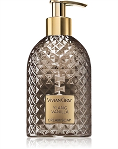 Питательное кремовое мыло с илангом и ванилью из драгоценных камней, 300 мл Vivian gray