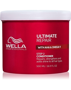 Кондиционер Ultimate Repair, увлажняющий кондиционер для поврежденных и окрашенных волос, 500 мл Wella professionals