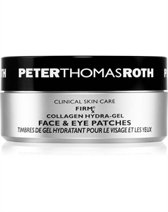 Патчи Firmx коллагеновые гидрогелевые для глаз и лица, увлажняющие гелевые диски для лица и области вокруг глаз, 90 шт Peter thomas roth