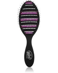 Расческа Speed Dry с древесным углем для всех типов волос, 1 шт Wet brush