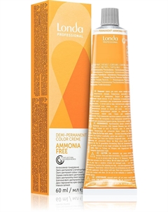 Demi-Permanent color demi-permanent color cream полуперманентная краска для волос без аммиака, atspalvis 4/07 60 мл Londa professional