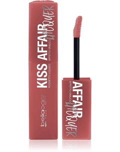 Стойкая жидкая помада Kiss Affair, atspalvis nude talk 3,9 мл Bellaoggi