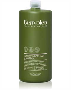 Мицеллярный шампунь Benvoleo для ежедневного ухода за волосами, 1000 мл Alfaparf milano