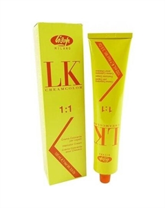 Краска для волос Milano LK Cream Color 100ml Lisap