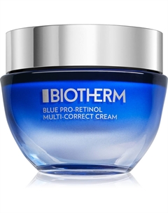 Blue pro-retinol multi correct cream - многофункциональный корректирующий крем против признаков старения с ретинолом, moterims 50 мл Biotherm
