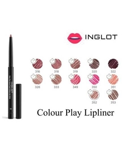 Карандаш для губ Colour Play with Integrated Sharpener Inglot