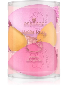 Спонж для макияжа Hello Kitty, 4 шт Essence