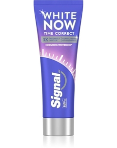 Зубная паста White Now 3-в-1 для правильного цвета лица, 75 мл Сигнал