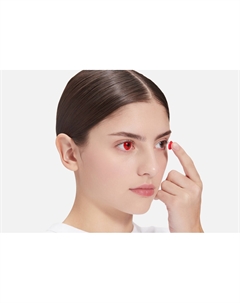 Цветные контактные линзы VAMPIRE red 0.00 оптическая сила Magestic