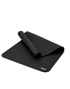 Гимнастический коврик 200х100х1 см 200 RP-NBRM200BK черный Inex
