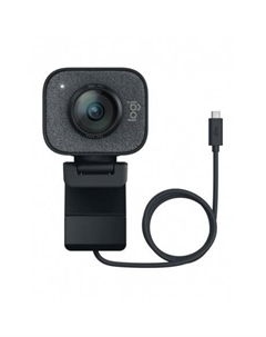 Веб-камера StreamCam Graphite черный Logitech