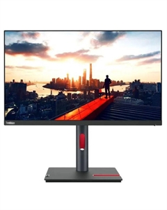 Монитор 23,8" ThinkVision P24h-30 63B3GAT6EU 2560x1440, 60Hz, IPS, 4ms, 1000:1, 300cd/m2, 178гр./178гр., 16:9, HDMI, HAS, Pivot, DP, USB-C черн Lenovo