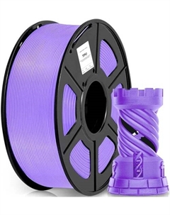 Пластик для принтера 3D CS-3D-TPU-0.8KG-PURPLE d1.75мм 0.8кг L336м 1цв. Cactus