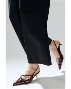 Туфли-слингбэки с ремешками и пряжками Befree