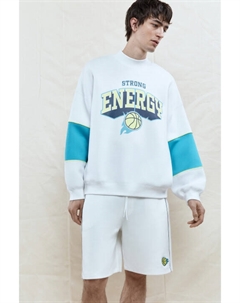 Свитшот oversize с принтом в спортивном стиле Befree