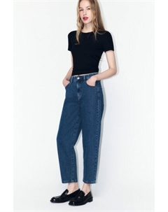 Джинсы mom fit укороченные с высокой посадкой Befree