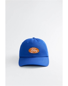 Бейсболка хлопковая с принтом-вышивкой Befree