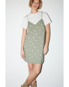 Платье-футболка с сарафаном на бретельках Befree