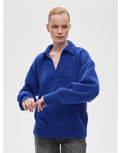 Джемпер-поло женский из шерсти Aim clo