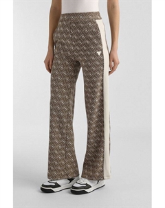 Брюки на эластичном поясе с контрастной полосой Guess