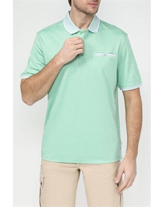 Поло хлопковое с контрастными деталями Bugatti