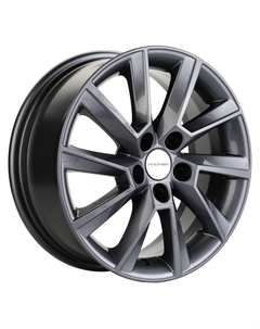 Диски R15 5x100 6J ET38 D57,1 KHW1507 (Skoda Rapid/Fabia) Gray Khomen