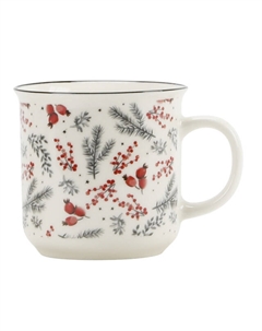 Кружка Confeti Еловая ветка 415мл фарфор Esprado