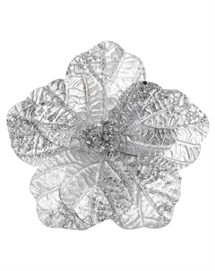 Растение искусственное Цветок 14см серебряное полиэстер, металл Maxijoy